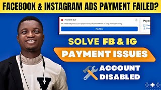 Facebook Ads Payment Failed Problem Solved  Ad Account Disabled WORKING 2024 METHOD [upl. by Wilmette]