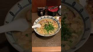 みなみ屋 みなみ屋とんこつ トッピング揚げニンニク 手作りみなみ屋餃子 Tonkotsu Ramen みなみ屋 ラーメン 餃子 ramen [upl. by Bax23]