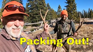 Packing Out Elk  The Good and The Bad Gear [upl. by Onid90]