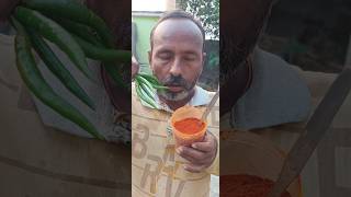 Spicy mirchi ka nashta 🌶️🌶️🥵🥵💔💔😭😭🙏🙏👍👍viralvideo shortvideo food youtubeshorts [upl. by Lihp]