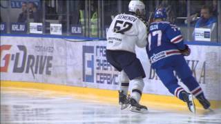 KHL Top 10 Hits for Week 8  Лучшие силовые приемы восьмой недели КХЛ [upl. by Balliol]