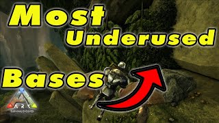 Top 5 Most Under Used Base Locations amp Ratholes Ark Aberration [upl. by Niotna32]