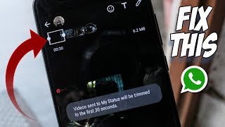 HOW TO POST MORE THAN 30 SECONDS VIDEO ON WHATSAPP STATUS New WhatsApp Hidden Tricks Early 2018 [upl. by Enilekaj]