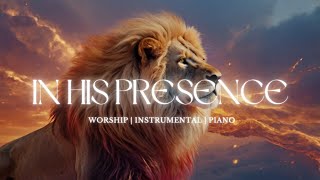 IN HIS PRESENCE  Soaking worship instrumental  Prayer and Devotional [upl. by Elagibba]