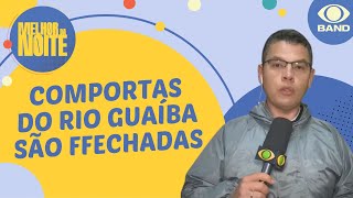 Porto Alegre risco de inundação faz prefeitura fechar comportas do Guaíba [upl. by Olinad]