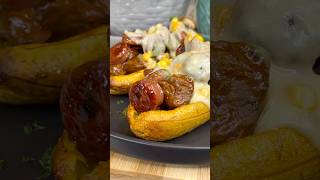 Canoas de plátano maduro receta platanos comida recipes [upl. by Gnilhsa]