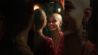 Indian Girls Bald Decision Shaving Her Head  Headshave Bald Girl [upl. by Lauryn]