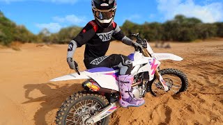 New 2024 YZ250F FMF Sounds INSANE Too Loud [upl. by Andromada]