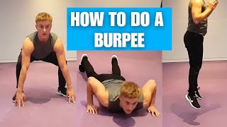 Burpees for Beginners STEP BY STEP GUIDE [upl. by Genevieve]