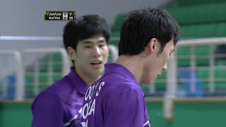 2011 코리아 배드민턴 골드 그랑프리 남자복식 결승 정재성이용대 VS 고성현유연성 [upl. by Cirdahc271]