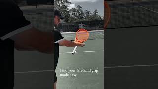 Forehand tennis grip [upl. by Tu]