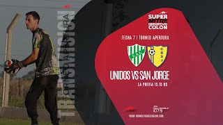 🔴 VIVO Apertura 2024  Fecha 7 Unidos vs SanJorge  Fm Inolvidable 1079  Super Mitre Colon [upl. by Leipzig]