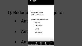 Exit Exam  Pharmacist  D Pharma dpharma exitexamfordpharmacy pharmacist [upl. by Anaitsirk]