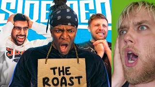 AMERICAN REACTS TO THE ROAST OF THE SIDEMEN [upl. by Eiltan]