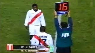 EL DEBUT DE JEFFERSON FARFÁN CON PERÚ EN ELIMINATORIAS ES INOLVIDABLE [upl. by Sy]