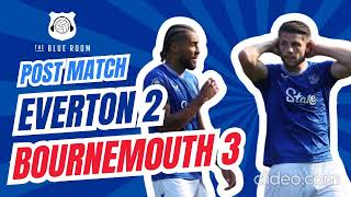 Post match  Everton 23 Bournemouth [upl. by Koval]