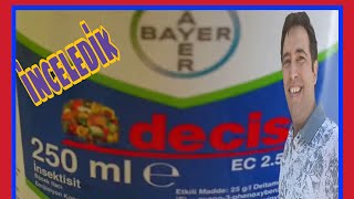 Bayer decis 25 EC İNSEKTİSİT BÖCEK ÖLDÜREN EN TESİRLİ TRİPS trips sineği ilacı TIKLA al [upl. by Samira]