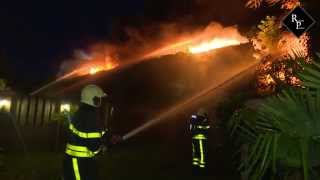 Uitslaande brand fabriekshal Hoofdstraat Kaatsheuvel [upl. by Yelnats688]