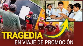 TRAGEDIA en viaje de promoción  Perú [upl. by Duke]