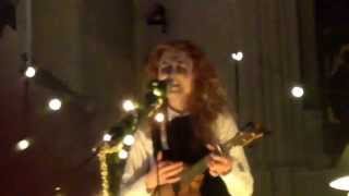 Janet Devlin  Christmas Kiss Live at St Pancras Old Church London 201115 [upl. by Ayekat]