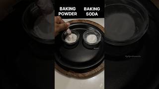 DIFFERENCE BETWEEN BAKING POWDER amp BAKING SODA  cupcakes  cakes  baking  hacks hacks baking [upl. by Sandy]