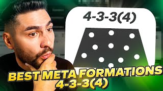 EA FC 25  BEST META FORMATIONS 433 4 Overpowered Pressure Player Roles amp Tactics [upl. by Aryajay]