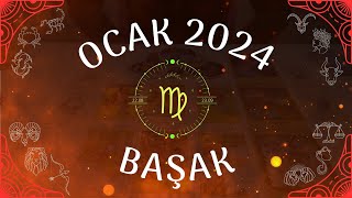 BAŞAK BURCU OCAK 2024 Aylık Burç Yorumları  Tarot Falı [upl. by Gentes743]