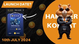 HAMSTER KOMBAT AIRDROP LAUNCH DATE [upl. by Eitisahc536]