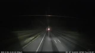 Queensland truckies near miss on Bruce Highway [upl. by Jillana585]