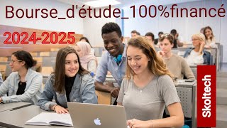 Bourse détude 20242025 Comment postulé Sholtech 100 financé MasterampDoctora [upl. by Bianca]