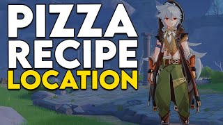 Where to find the Pizza Recipe in Genshin Impact [upl. by Sibbie]