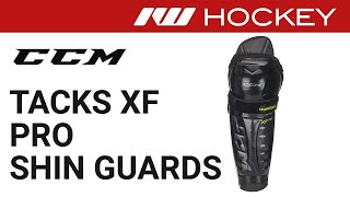 CCM Tacks XF Pro Shin Guard Review [upl. by Hudson]