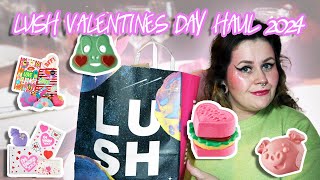 MY LUSH VALENTINES 2024 HAUL  Sweet and Steamy [upl. by Mycah]