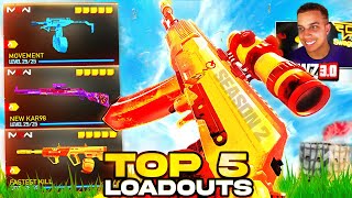 TOP 5 NEW META LOADOUTS in Warzone Season 2 Best Class Setups [upl. by Linette767]