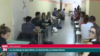 Al via esami di maturità le tracce della prima prova [upl. by Oiraved]