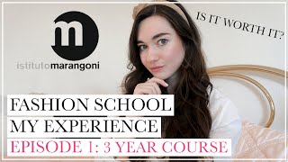 My Fashion School Experience Istituto Marangoni Milano  3 year course [upl. by Naima]