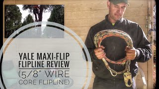 Yale 58 Inch Maxiflip Wire Core Flipline Review [upl. by Nytsuj]