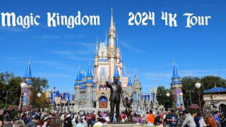 Magic Kingdom 2024 Complete Tour amp Walkthrough in 4K  Walt Disney World Florida January 2024 [upl. by Emelin]