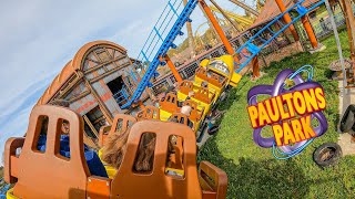 NEW FOR 2022 Farmyard Flyer  4K OnRide POV  Paultons Park [upl. by Bremer]