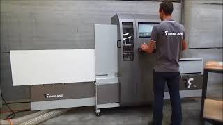 Robland BM 3000 point to point cnc [upl. by Halilad]