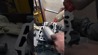 sleevs cylinder engine liner boring tatamotors repairing youtubeshorts [upl. by Renwick]