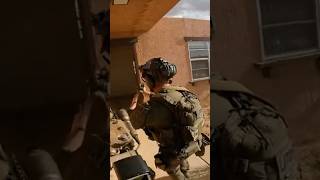 Grenade Into Room Clear training military police squad airsoft army usa explosion milsim [upl. by Aleyam]