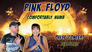 Pink Floyd quotComfortably Numbquot  Live at PULSE  Couples EPIC REACTION  First Time Listening [upl. by Ardnasac]