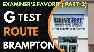 Updated G Test Route Brampton Part 2  Essential Driving Tips For lesson call 4377553035 [upl. by Adamis]