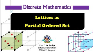 Lattices as Partial Ordered Set in Discrete Mathematics [upl. by Nojed]