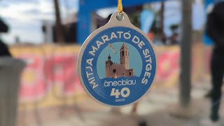 Mitja Marato de Sitges 2024sitges mediamaraton [upl. by Goines]