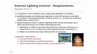 ASHRAE Standard 901 2010 Part V Lighting Provisions [upl. by Kenaz]