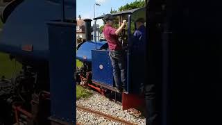 Hayling Island Railway short shorts train steamengine railway steamlocomotive [upl. by Annawd]