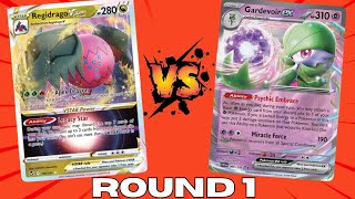 Regidrago Vstar Vs Gardevoir Ex  Local R1 [upl. by Ahseined]