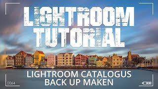 Lightroom catalogus back up maken [upl. by Hacceber910]